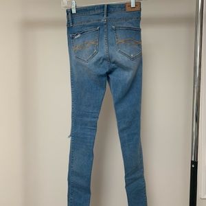 Abercrombie and Fitch blue jeans